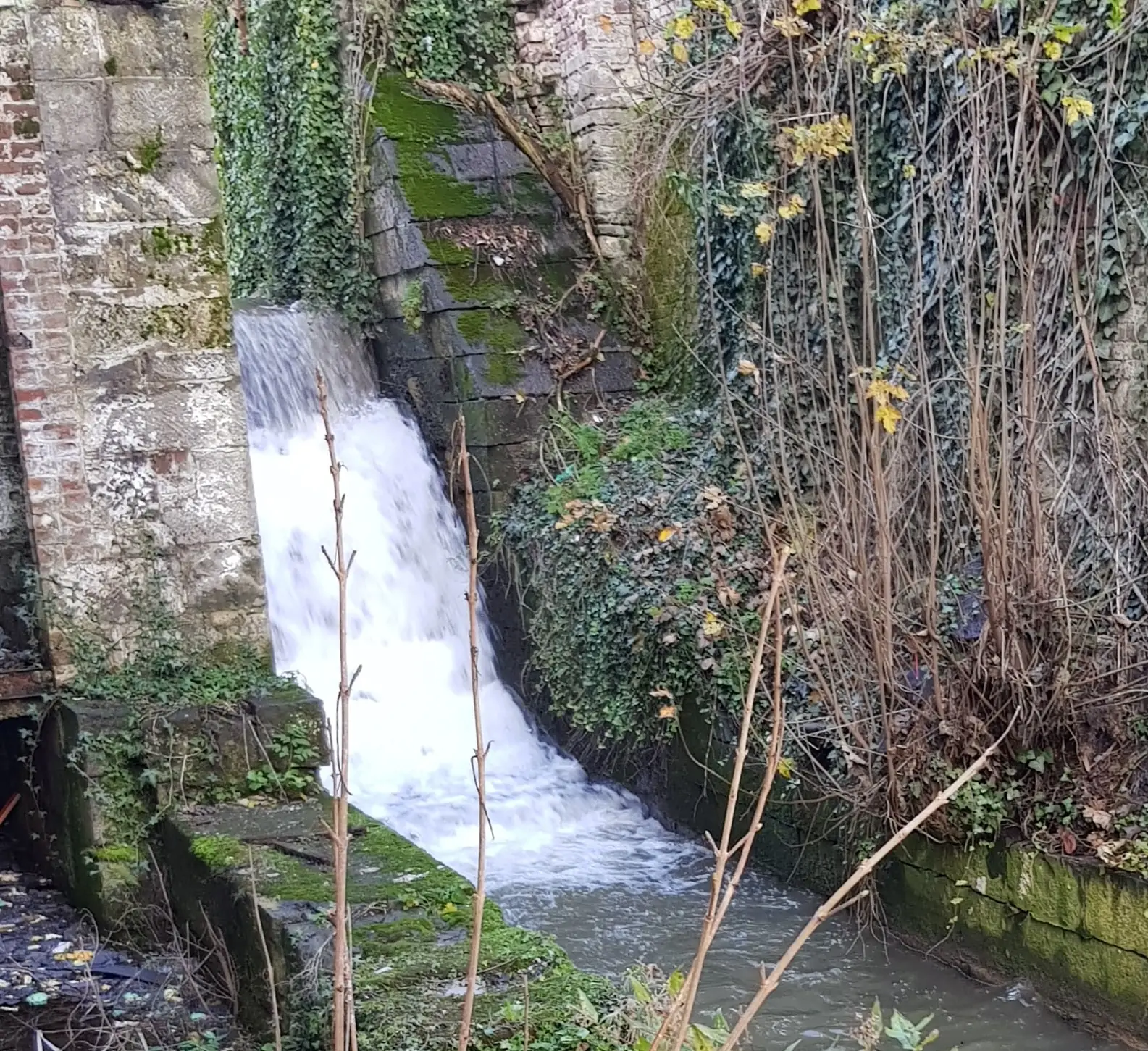 nstallation hydraulique sur la Dyle à Genappe